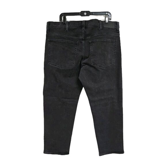 Madewell Relaxed Taper Jeans Flex Denim Black Men’s Size 38x30 NWT READ - Picture 2 of 8